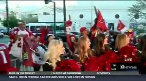 Awww, this adorable Cardinals fan led a #Birdgang chant on EVB Live. | 12News