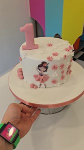 Ballerina birthday cake! | Zaxaroplastisa Miranta's Cakes & Pretty Little Ideas