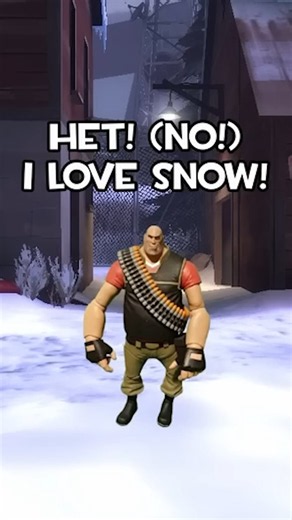 Heavy loves snow #teamfortress2 #tf2