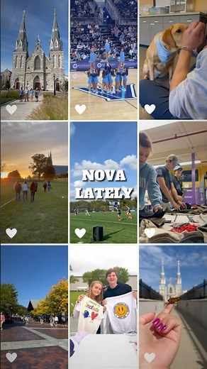 Peek into #collegelife at Villanova University #novanation