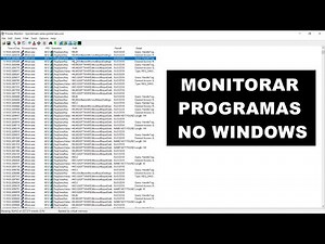Monitorar programas no Windows com o PROCMON