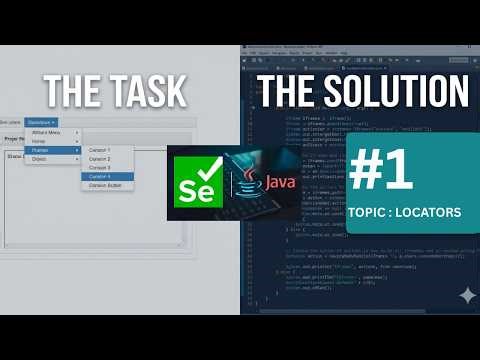 IDs Are Not Everything | Selenium Java Automation Challenge #1 | UI Automation