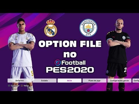 eFootball PES 2020 - Saiba como instalar OPTION FILE e arrumar times! (TUTORIAL)
