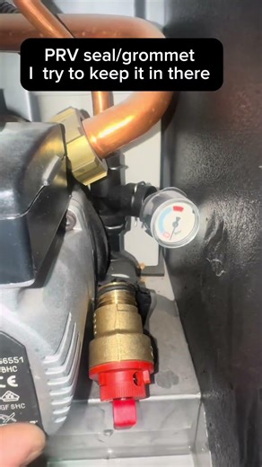 How to change PRV(pressure relief valve )in Vaillant Ecotec boilers #vaillant #boiler #repair#viral