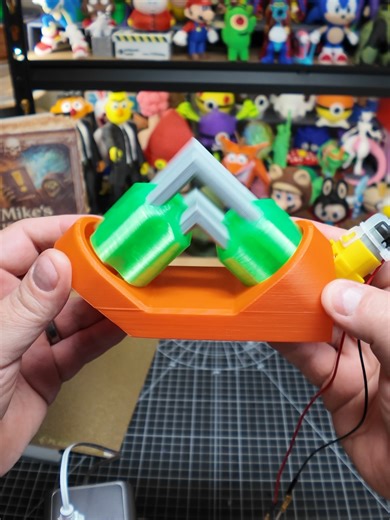 3D Printed Motorized Hobson's Joint PRINTER: Flashforge AD5X @flashforge_official STL: