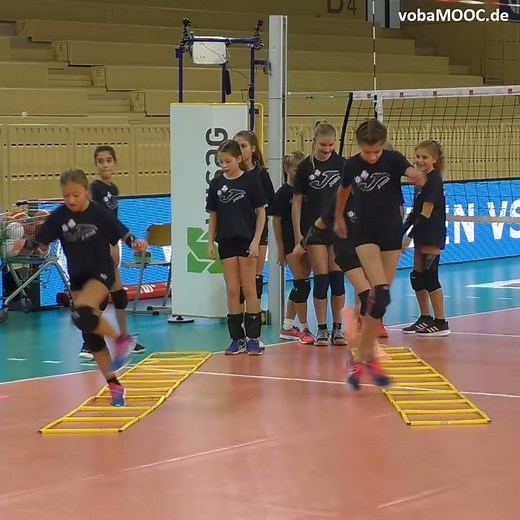 Volleyball für Kinder, Übungen zur Koordination, Pritschen, Baggern