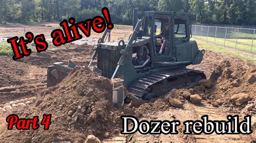 I resurrected a John Deere 850J dozer! 🚜