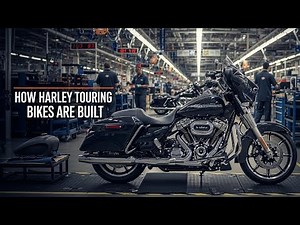 Inside Harley-Davidson’s Secret Motorcycle Factory | Milwaukee Manufacturing Tour (Full Process)