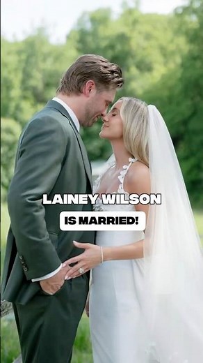 Lainey Wilson is Married! #LaineWilson