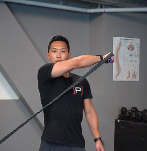 D1 Shoulder Flexion - Cable - [P]rehab