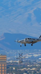 Beech 58P Pressurized Baron | N808LC | Follow us for daily videos ✈ #propplane #aviation #generalaviation #propeller #beechcraft | Propeller Time