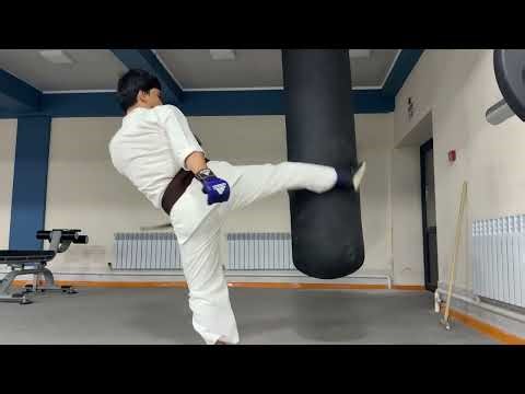 Karateka at the Gym | Gi & Iron | 4K video