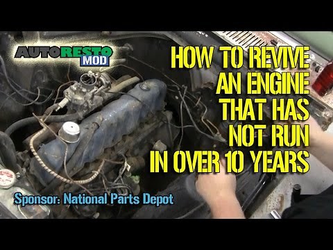 How to start an Engine That Has Not Run in Years Episode 266 Autorestomod