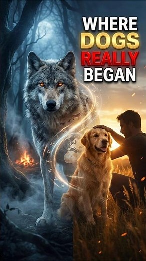 The Real Reason Wolves Became Dogs — The Untold 15,000-Year Story #shorts