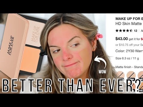 TESTING THE BEST POWDER FOUNDATION ON THE MARKET | Casey Holmes