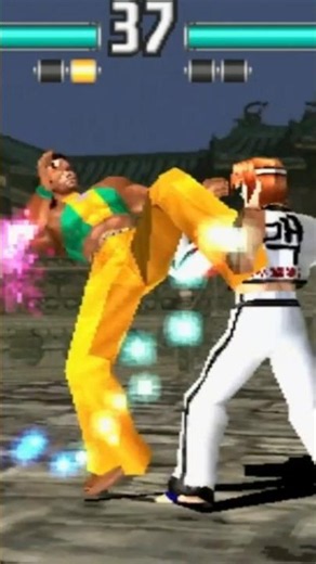 Eddy Gordo Tekken 3 Full Power Attack VS SuperCharged Attack