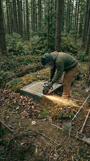 Hidden Bedroom Bunker in Forest 😱 Secret Underground Luxury Setup Revealed!