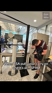 13K views · 38 reactions | When TSA checks your carry-on luggage and it's filled with only SPAM. | Know Your Meme | Facebook