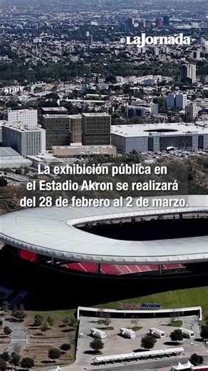 El trofeo de la Copa Mundial de la FIFA arribó al Aeropuerto Internacional Felipe Ángeles