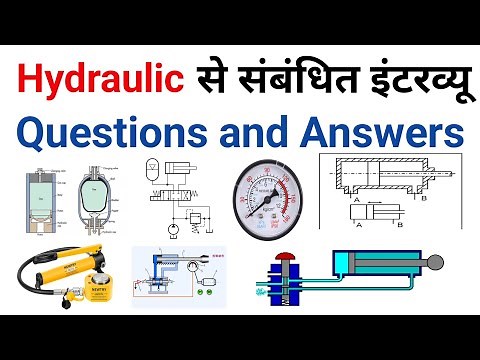 hydraulic interview questions and answers,interview questions and answers on hydraulic, hydraulic