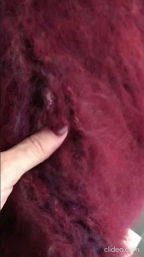 Hand Knitted Long hair Mohair Sweater Dress by LanaKnittings