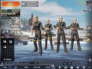 Khi chơi cùng đám bạn P/s: nhà nghèo quá k có điệu nhảy đẹp and nhớ tym ạ #pubgmobile