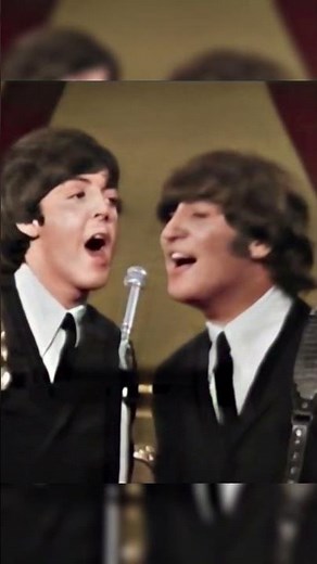 The Beatles Singing "Ticket To Ride" Live In Blackpool #thebeatles #beatles #johnlennon