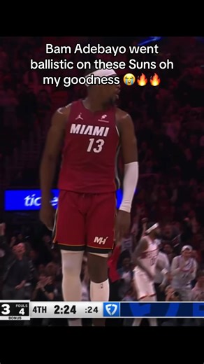 bro was not missing in clutch time oh my 😭🔥 #nbabasketball #bamadebayo #hoopplanet