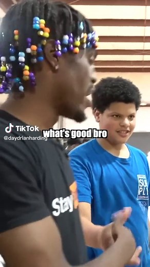 I almost hit him with a left right hook 🥊 #daydrianharding | d'aydrian harding