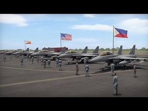 Philippines SHOCKED as Dozens of US F 35 Fighter Jets Land at Clark Air Base