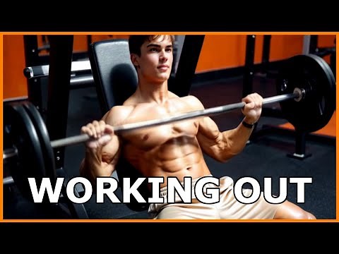 Lifting Weights with the Guys (Male Muscle Animations)
