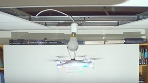 How many drones does it take to screw in a lightbulb?