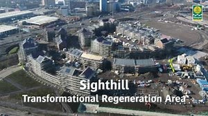 Watch the latest aerial video of Sighthill's regeneration to see the progress being made at the largest such project in the UK outside of London. Find out more about the area's regeneration 👉 http://ow.ly/5JV250DZWds | Glasgow City Council