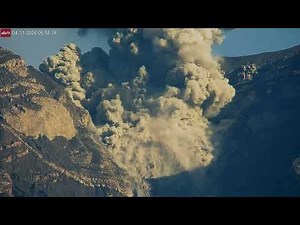 Apr 11, 2026: Large Semeru Volcanic Eruption Sends Rocks Tumbling in Indonesia