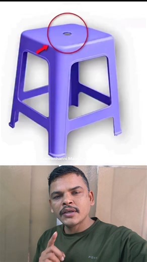 What's the SECRET Purpose of the Hole in PLASTIC Tables? #PlasticTable #InterestingFacts #Knowledge