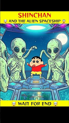 Shinchan horror spaceship episode 😱🤯 #shinchan #doreamongame