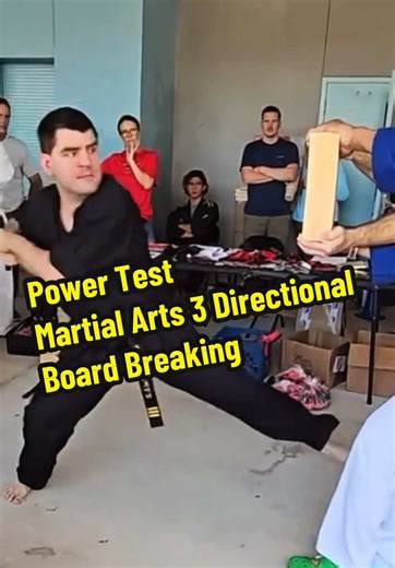 Power Test | Martial Arts 3 Directional Board Breaking Competition #karate #martialarts #taekwondo #blackbelt #sports