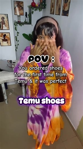 Nora-UGC| Brand Spokesperson|Voiceover|Script Reader on Instagram: "I love the shoes! True to size and sturdy 😍 #temuhaul🛍️ #temufinds #temuproducts #temureviews"