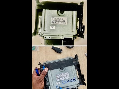 MERCEDES 320 CDI ECU SWAP INSTALL & START CAR