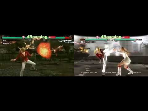 Tekken 6 PSP vs PS3 Comparison