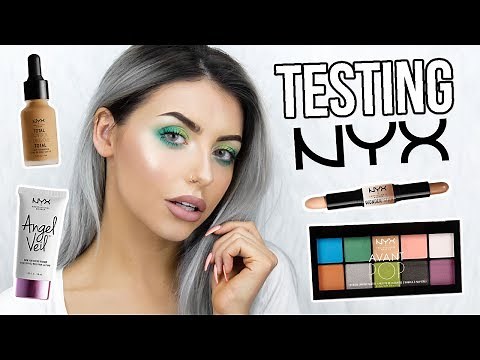 TESTING NEW NYX MAKEUP / ONE BRAND TUTORIAL #TESTINGWEEK