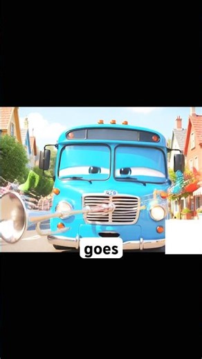 Wheels on the Blue Bus 🚍#shortsvideo #kidssongs