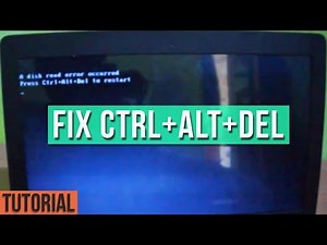 Tutorial Mengatasi Stuck Ctrl+Alt+Del di Laptop & PC