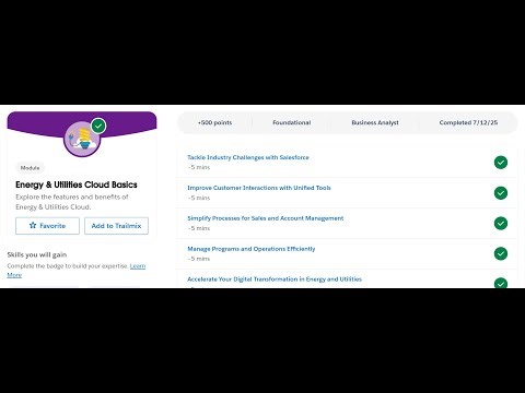 Energy & Utilities Cloud Basics | Salesforce