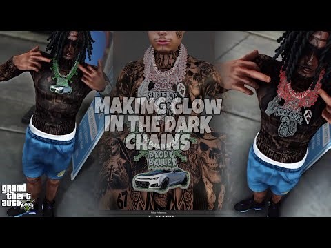 Making Glow In The Dark Chain Sets In GTA 5 RP (FiveM) | Blender 3D Modeling