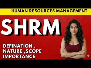 Strategic Human Resource Management (SHRM) - Complete Lecture | BBA, B.Com, MBA