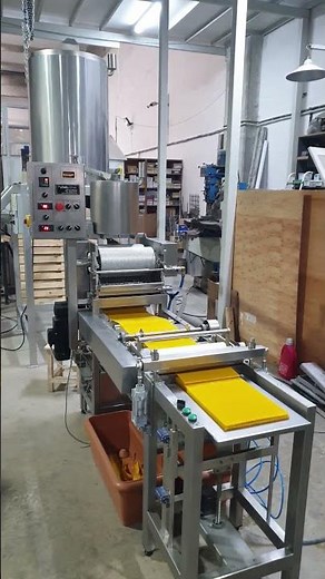 Fully Automatic Beeswax Foundation Machine | Model UNO | Full Production Line View
