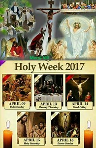 63K views · 7.1K reactions | Holy Week 2017 Let us pray... Lord, we rejoice and shout aloud that you would give your life to pay the price for our treachery. We praise you as our beloved King we have been waiting for. Come reign in our heart, our lives and our city. In Christ’s Name, Amen. | Blessed Mother Mary and Lord Jesus Christ | Facebook