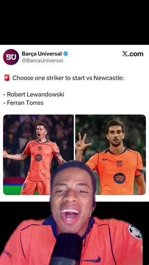 Ferran or Lewandowski ?? #ferrantorres #lewandowski #fcbarcelona #newcastle #ldc @Dondley Barca Pop ❤️ 💙 @VLADY MEDIA @BenshleyJr 💙❤️🇦🇷🇪🇸 @lenskydesign @ActriceLine💖🐜♋️🧸🇦🇷🌏❤️ @Nèg Barça a💙❤️