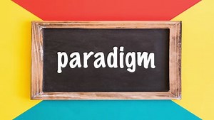 英汉双语词汇例句paradigm